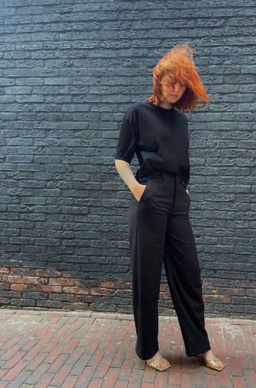 Drykorn dames broek Desk 1000 Zwart