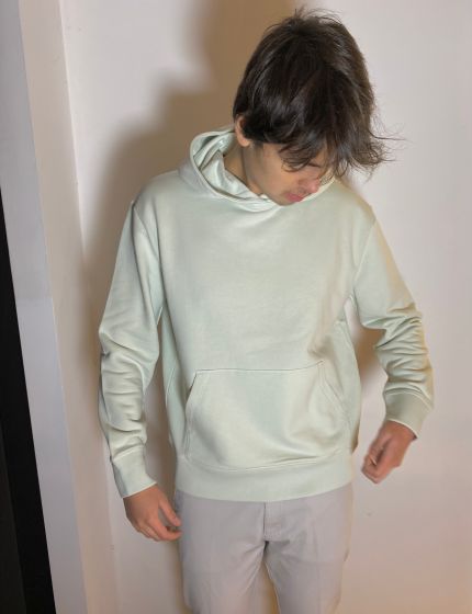 Drykorn heren hoodie Toni mint