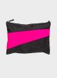 Susan Bijl the new Pouch Black & Pretty Pink large
