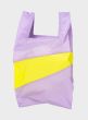Susan Bijl shopping bag Large Idea & Fluo Yellow