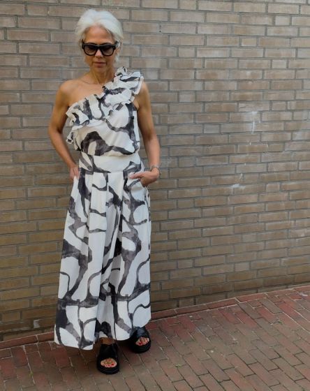 Copenhagen Muse Oline Top Jet str/Black