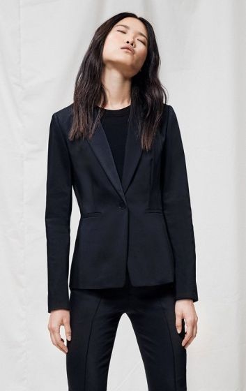 Drykhorn Golders donkerblauw jasje.