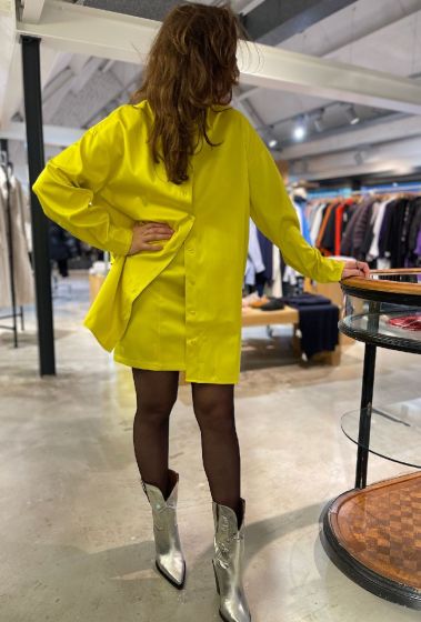 Samsoe Samsoe Dames Casja Skirt Blazing Yellow