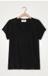 American Vintage dames t-shirt Jac48 zwart