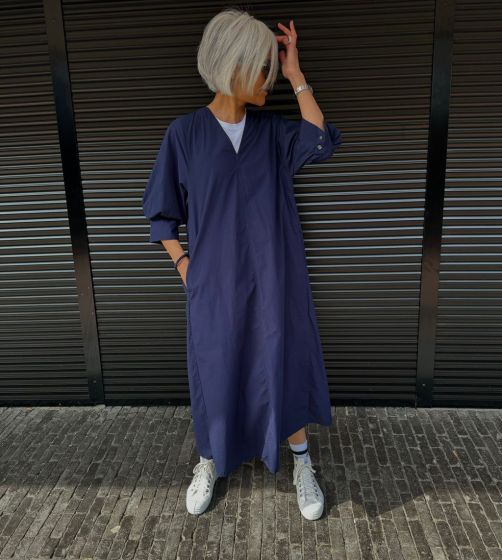 Zenggi Jurk T01 1011 662 Donkerblauw