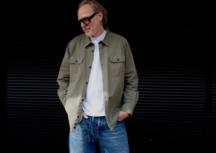 Tenue Heren Blouse/Jasje Greg Palm