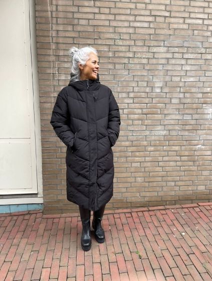 Elvine dames jas Naemi zwart