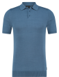 Saint Steve heren polo Chris Pacific Blue