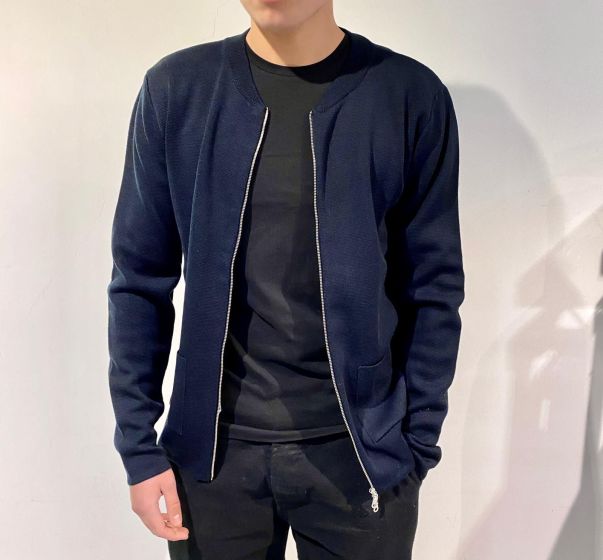 Sibin Linnebjerg heren vest Bond navy