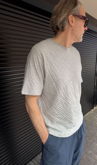 American Vintage heren T-Shirt MRUZ02AE Gris