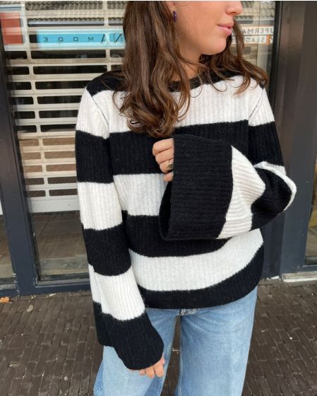 Copenhagen Muse Ibra Gestreepte Pullover 