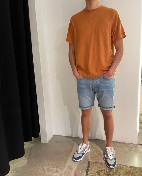 Samsoe Samsoe heren shirt Anan Adobe