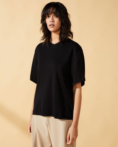 Elvine dames shirt Summer zwart