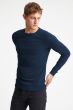 Denham heren sweater JV Raglan donkerblauw