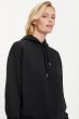Samsoe Samsoe dames trui Kelsey hooded zwart