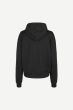 Samsoe Samsoe dames trui Kelsey hooded zwart