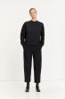 Samsoe Samsoe dames trui Kelsey crew zwart