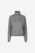 Samsoe Samsoe dames Kleo turtleneck grijs melee
