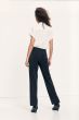 Samsoe Samsoe Hoys straight pant zwart