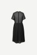 Samsoe Samsoe jurk Wala zwart