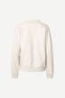 Samsoe Samsoe dames sweater Elli polo White mel.