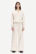 Samsoe Samsoe dames broek Elli White melange