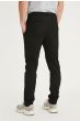 Plain heren broek Josh zwart