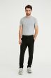 Plain heren broek Josh zwart
