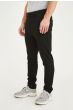 Plain heren broek Josh zwart