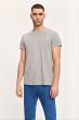 Samsoe Samsoe heren t-shirt Kronos O-neck grijs