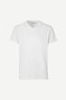 Samsoe Samsoe heren t-shirt Kronos V-neck wit
