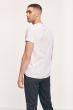 Samsoe Samsoe heren t-shirt Kronos V-neck wit