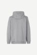 Samsoe Samsoe heren hoodie Hugo grijs