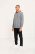 Samsoe Samsoe heren hoodie Hugo grijs