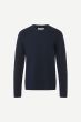 Samsoe Samsoe heren trui Gunan Crew Neck Sky Cap