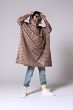 Rain Kiss Poncho Damier