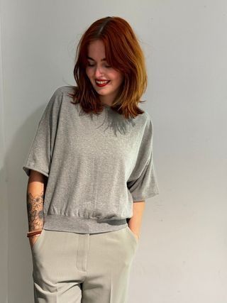 Drykorn Dames Dilary Top Grey 6501