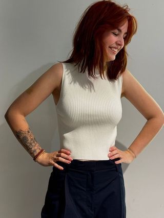 Drykorn Dames Loti Top Creme 1903