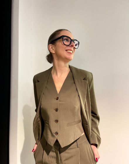 Samsoe Ramona vest crocodile