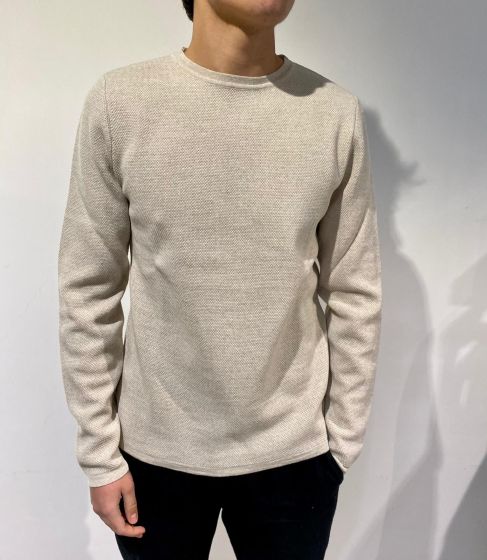 Sibin Linnebjerg heren trui Hamilton beige