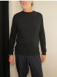 Denham heren sweater Roger crew neck Black