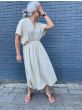 Samsoe Samsoe jurk Andina Long Dress Rice