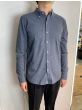 Wahts heren blouse Flemming Steel Blue