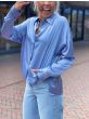 Drykorn dames blouse Cloelia Blauw