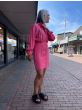 Samsoe Liz shirt dress Roze