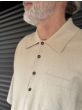 Universal Works Pullover Knit Shirt Ecru Melange