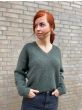 Second Female Brook Knit Oversize V-Neck Kambaba
