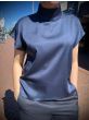 Drykorn Dames Top Alaria_1 3102 Dokerblauw