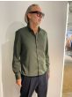 Drykorn heren blouse Loken 120070-2100 groen