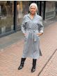 Xacus dames jurk Vanessa grijs